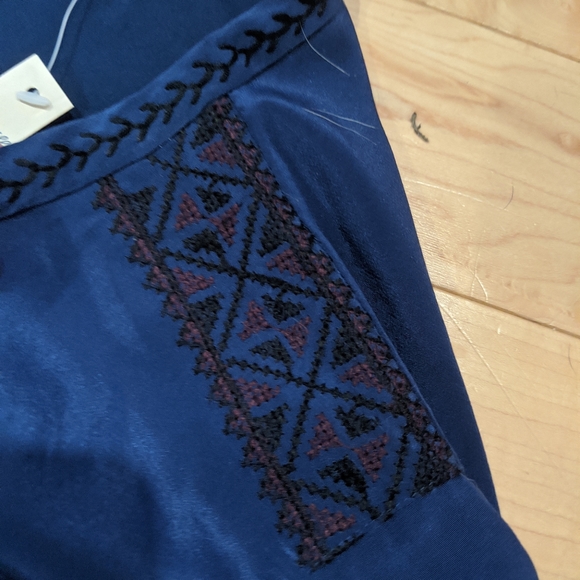 MADEWELL - NWT Silk Embroidered Dress - Picture 10 of 14